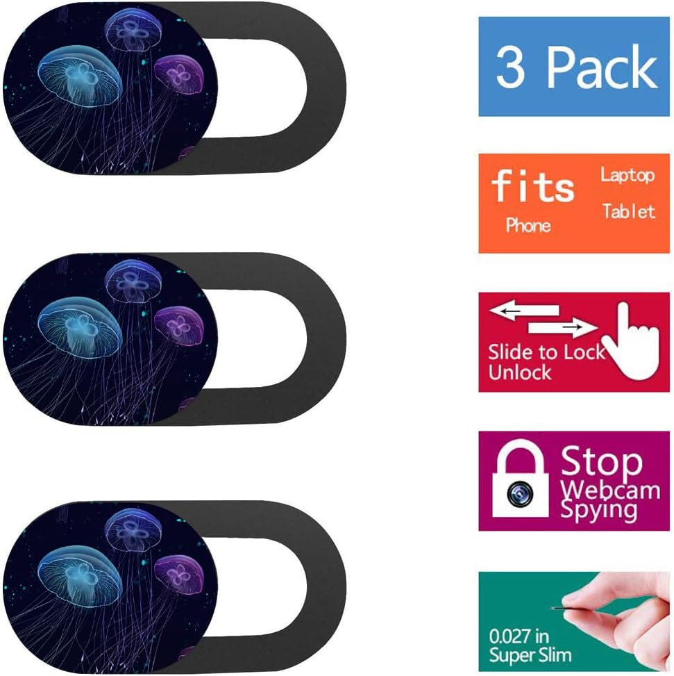 Webcam Cover Ultra Thin - Web Camera Cover Fits Laptop,Tablet,Computer, Smartpho