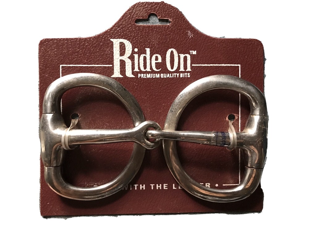Stainless Steel Eggbutt Snaffle Bit