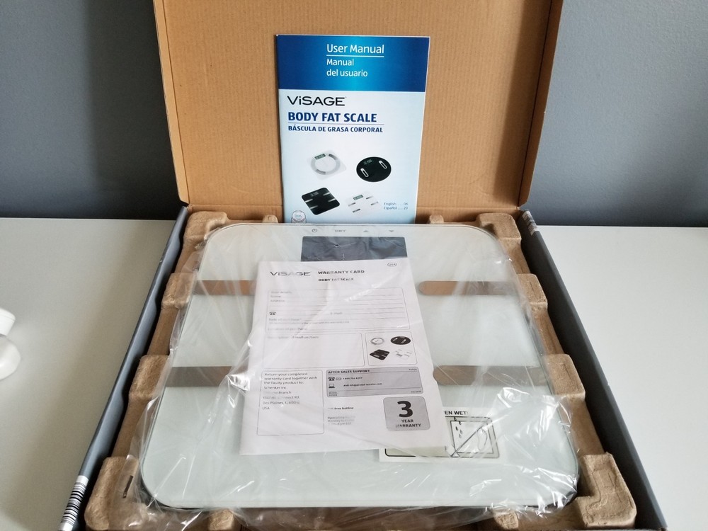 Visage Pro Style Body Fat Scale
