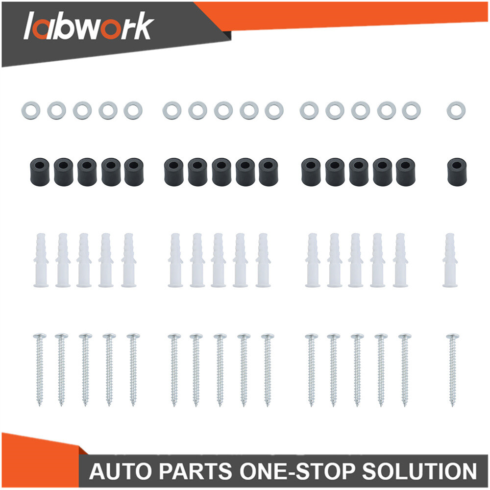 Labwork 4 Pack Peg Board Household Pegboard Wall Panel For Garage Tools Workshop