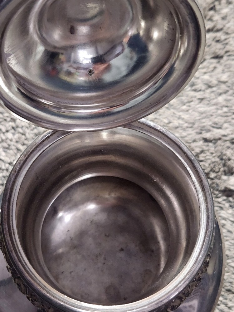 Reed & Barton #3645 Vintage Tea Pot 6 Half Pt. Ornate Silverplate