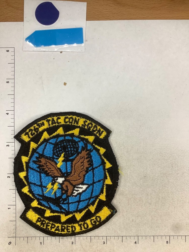 VINTAGE USAF 726th TAC CON SQUADRON PATCH