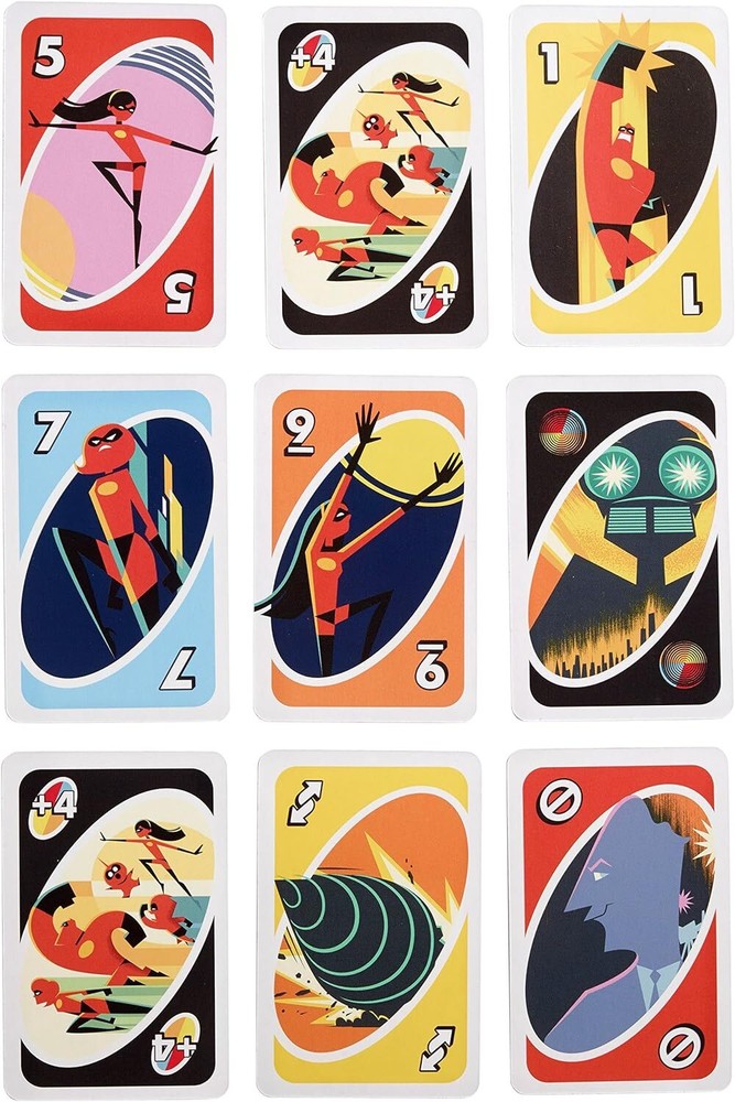 UNO: Incredibles 2 - Card Game