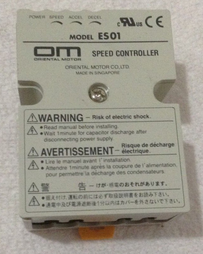 Oriental Motor ES01 Speed controller