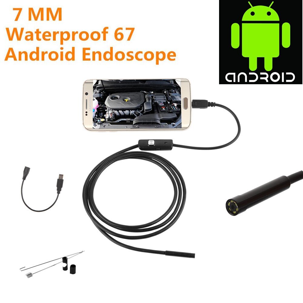 Waterproof Endoscope Camera USB Android Flexible Inspection Borescope Cameras