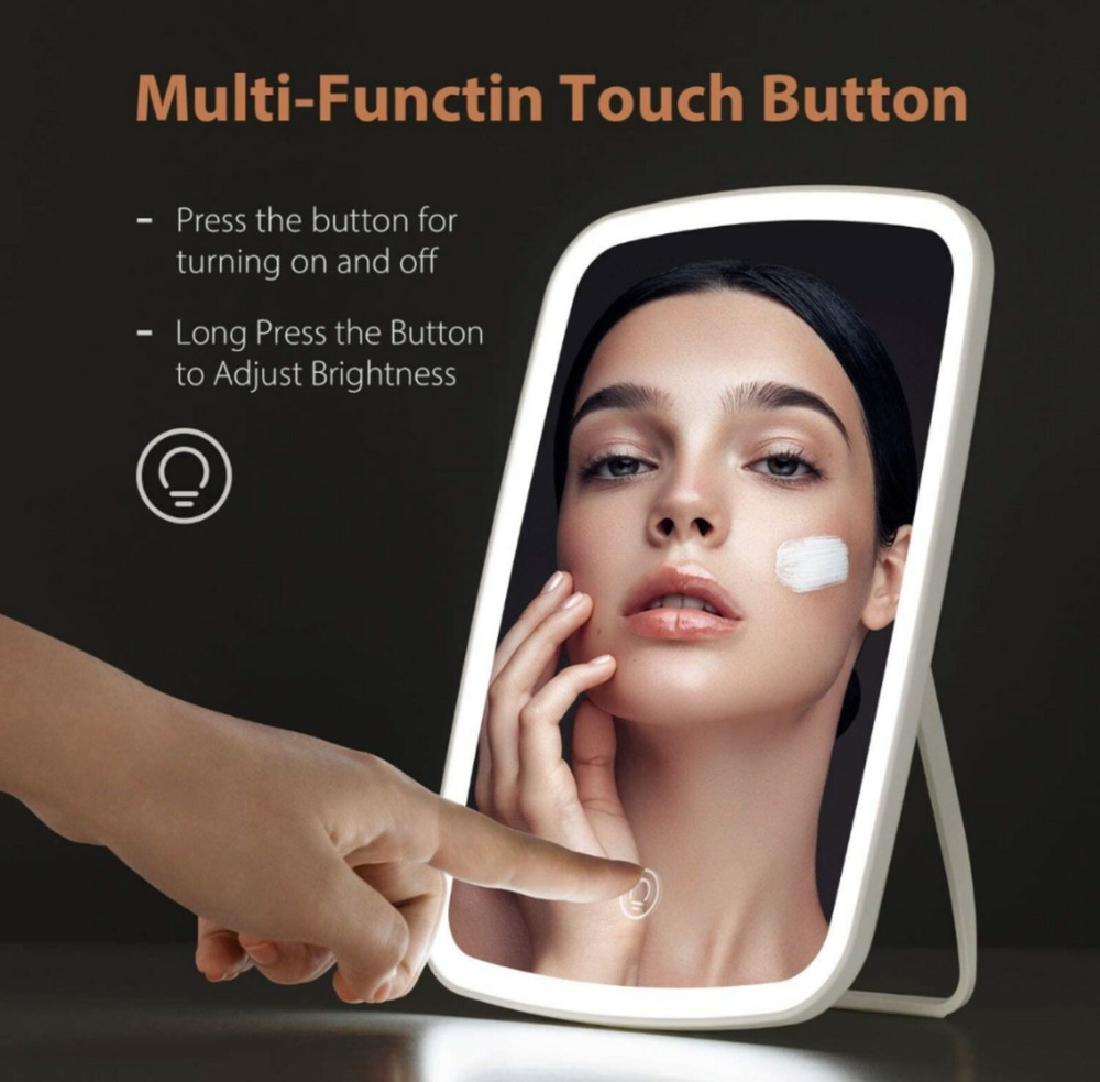 USB Rechargeable LED Lighted Makeup Mirror