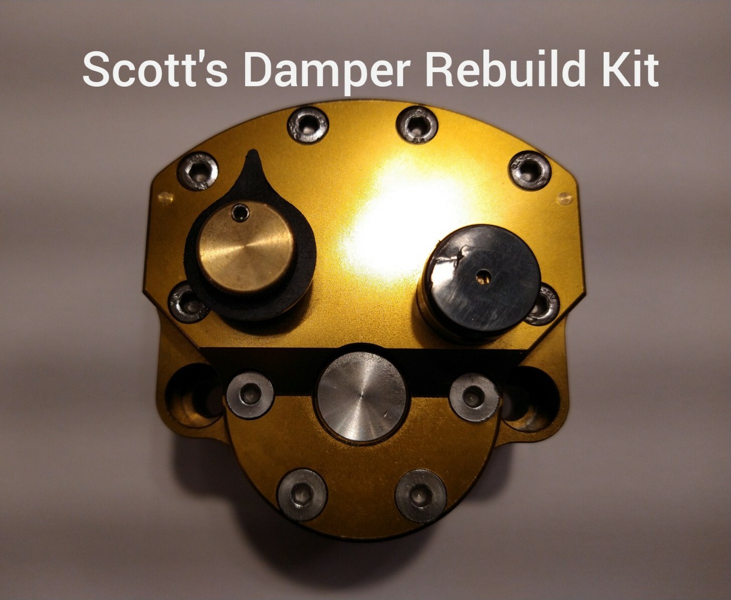 Scotts Steering Stabilizer Damper Rebuild Kit 0001