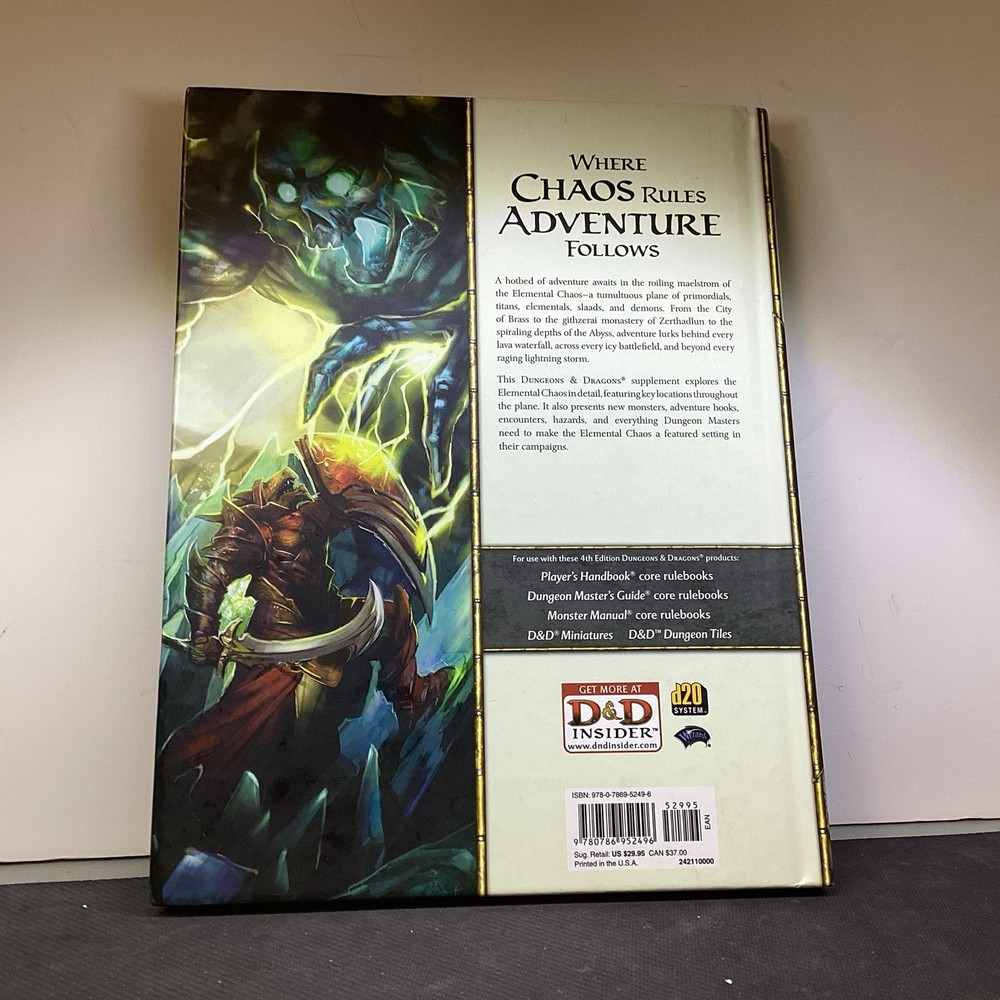 Dungeons & Dragons The Plane Below 4th edition Sourcebook MS12141