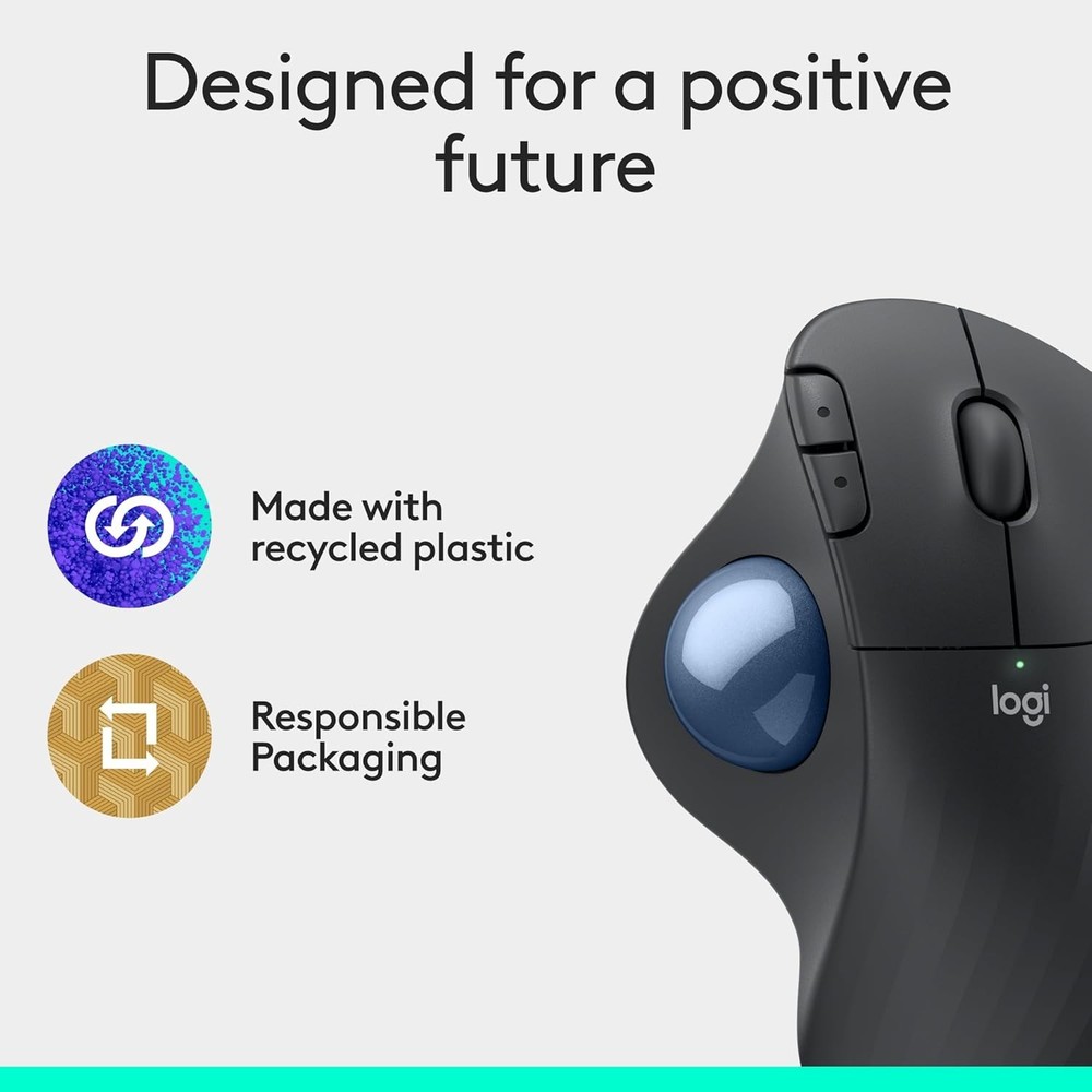 Logitech MX Ergo Wireless Trackball Mouse