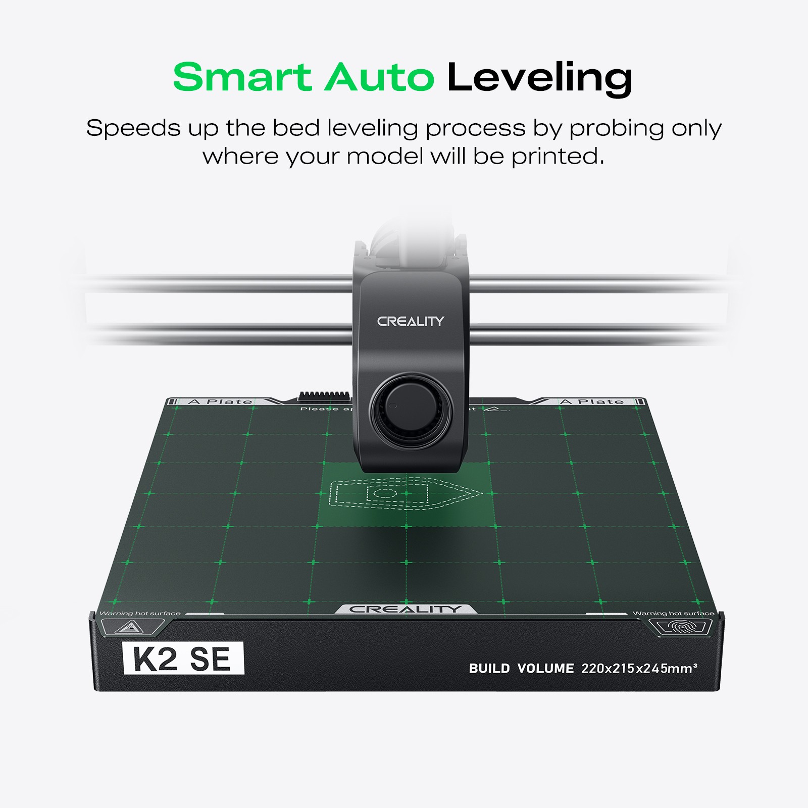 🔥On Sale! Creality K2 SE Combo 3D Printer 500mm/s 220*215 *245mm Printing Size