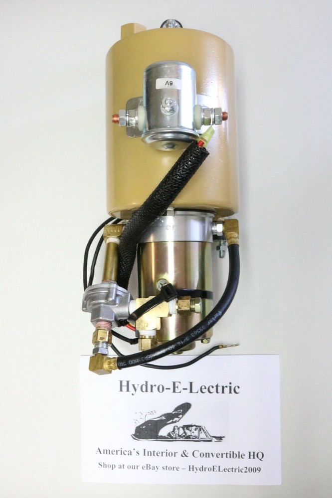 Window & Top Motor Pump 12 Volt 1953 1954 Buick