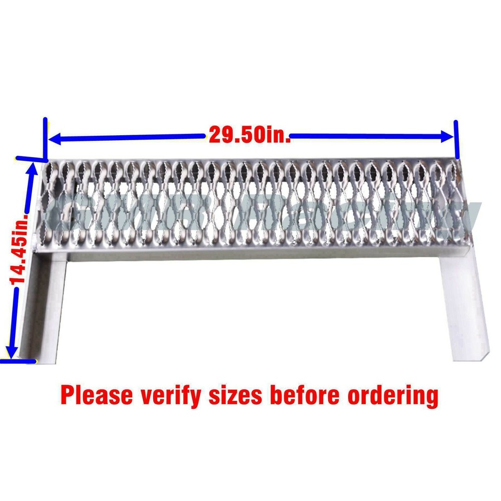 29.5" Aluminum Battery Tool Box Bottom Step Replacement Peterbilt 379 388 389