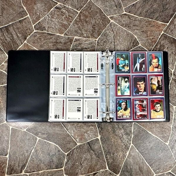 BCW 2" Collection Binder in Black Plain Solid Folder Holds 60 Pages 3 D Rings