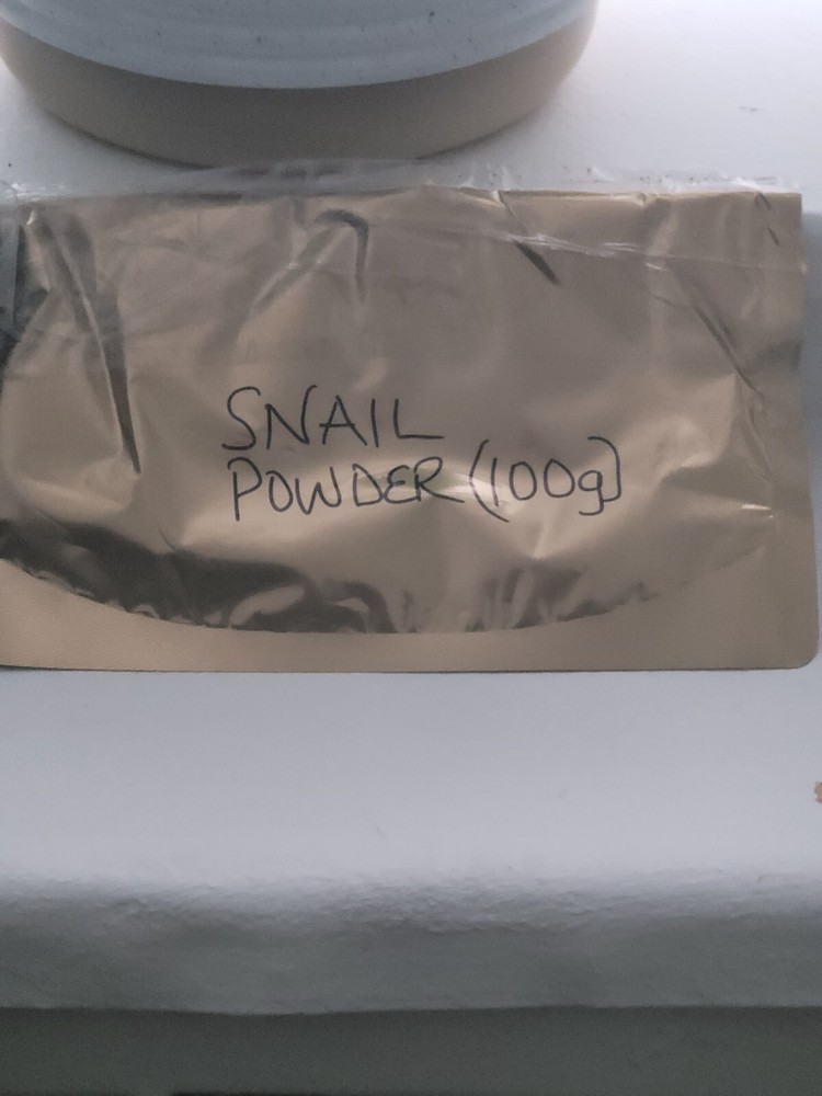 Pure Snail shell powder (100grams)