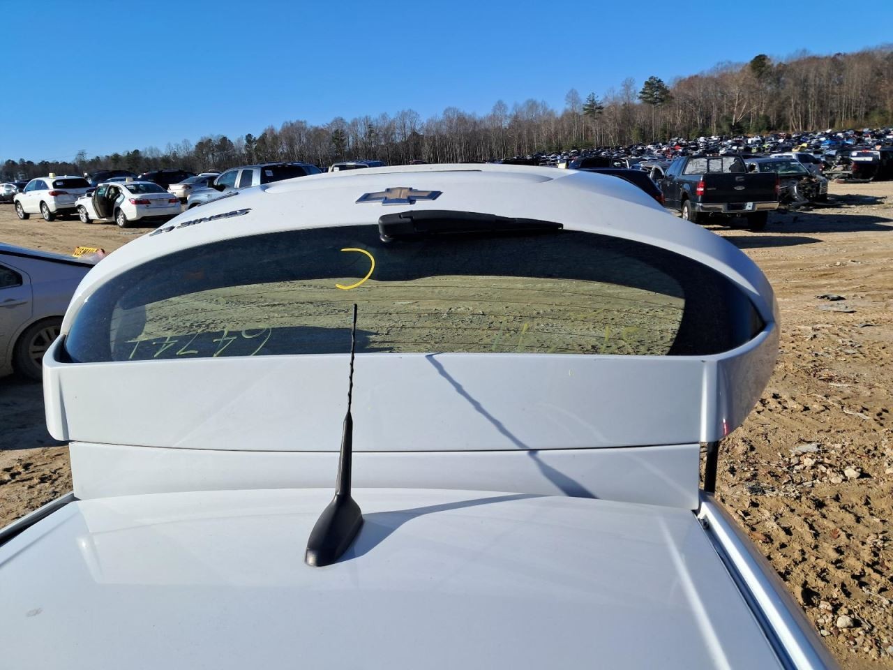 2013 Chevrolet Sonic Driver Side Curtain Roof Airbag Used 84000 Miles OEM