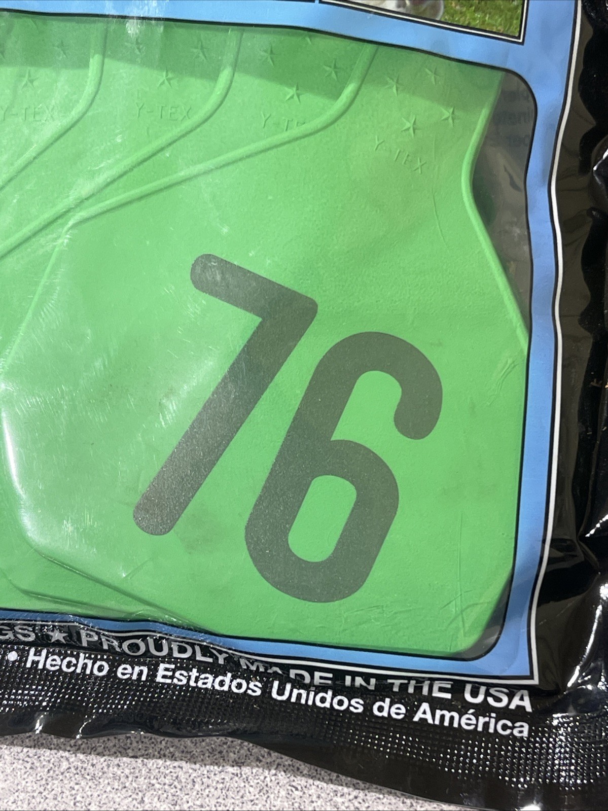 Y-Tex 4 Star Large Cattle Tags 25 Pack, 2 Piece Ear Tag System, Green, 76-100