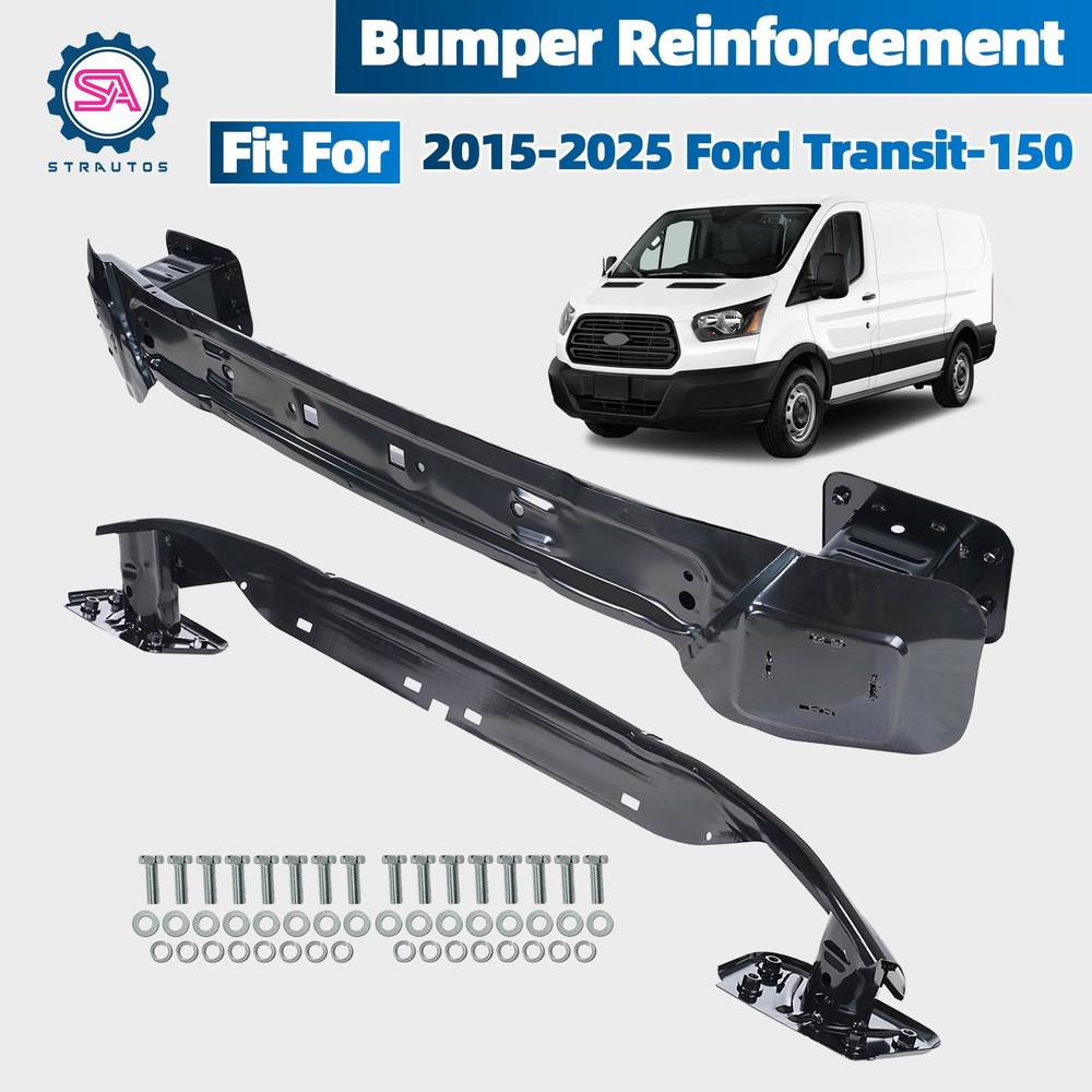 Front Upper and Lower Bumper Reinforcement For 2015-2025 Ford Transit-150
