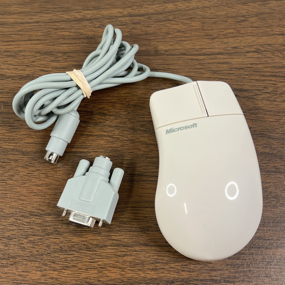 Microsoft Parallel Mouse Port Compatible roller ball 2.0 58264 C3KAZB1