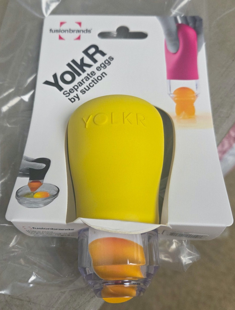 fusionbrands YolkR seperate egg white from yolk easy
