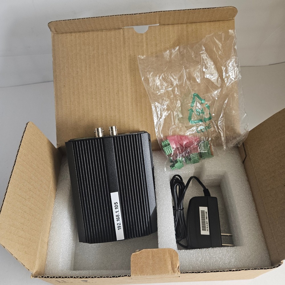 ExacqVision E-ADE4C 4 Channel Analog Encoder USED