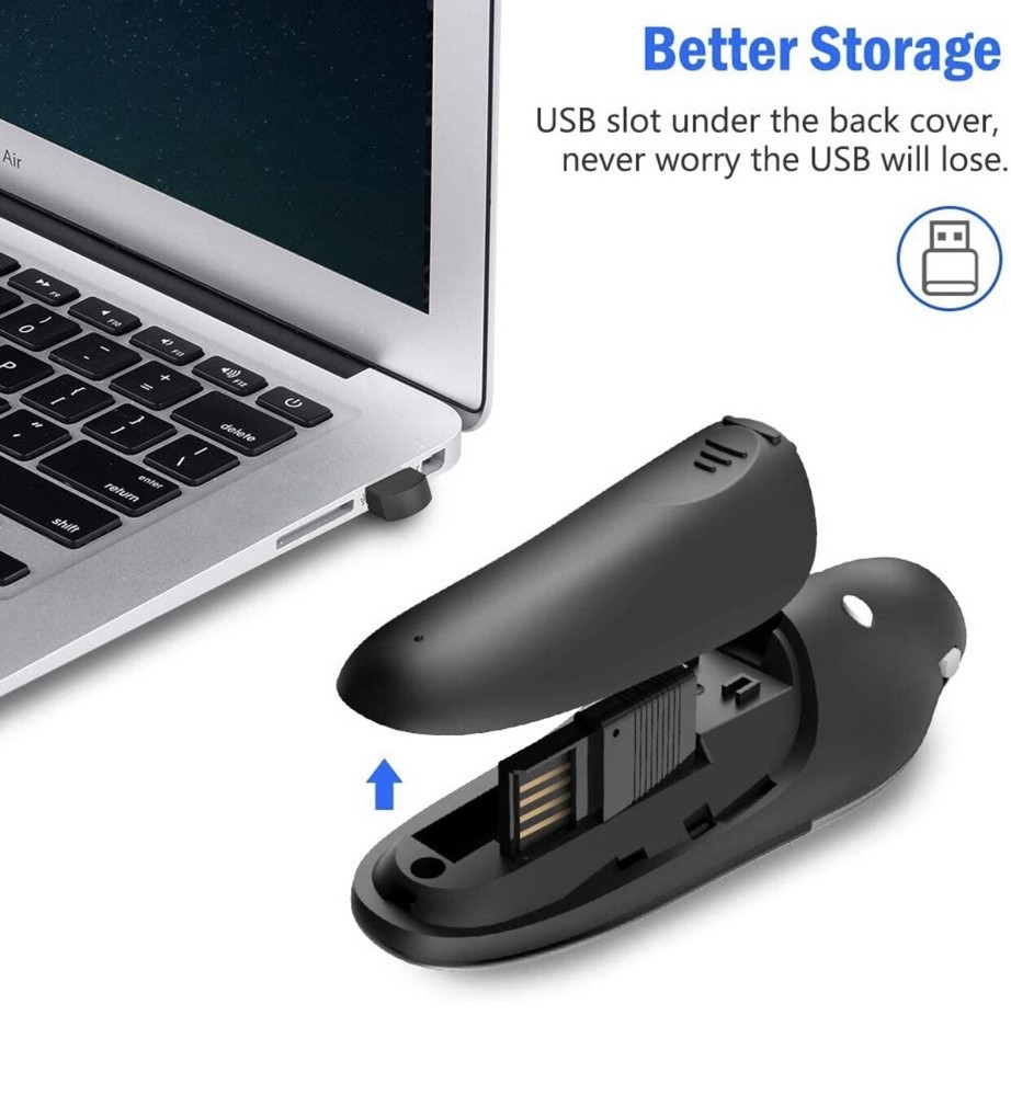 Presentation Clicker Wireless Presenter Remote Clicker for PowerPoint Clicker