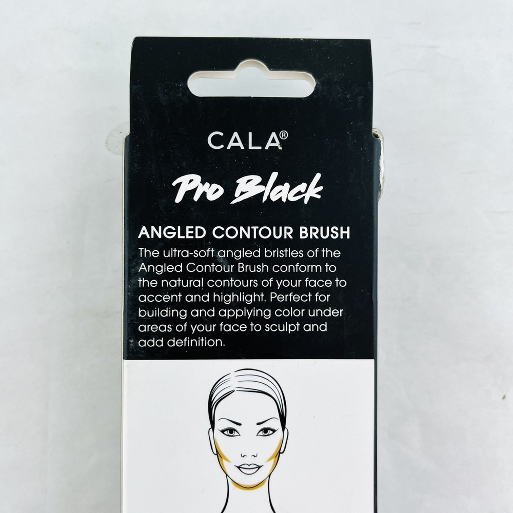 Cala Angled Contour Brush Pro Black 76752 Make Up Style