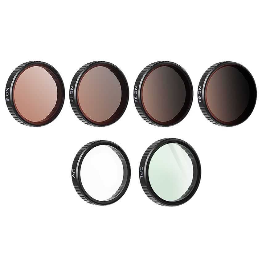 Filter Set ND Light Reduction CPL Polarizer Accessories for DJI Action5Pro/4/3