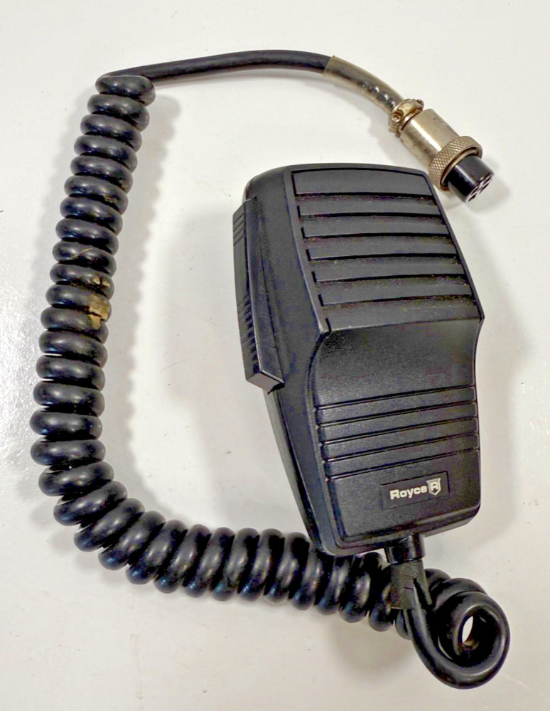 Royce CB mic 4 pin from Japan.  Scratchy, needs work.