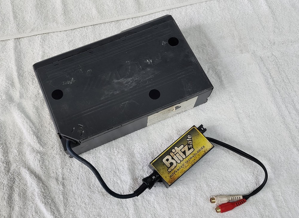 Alpine CHM-S630 CD Shuttle Compact Disc Changer Black - Untested  w Blitz Safe