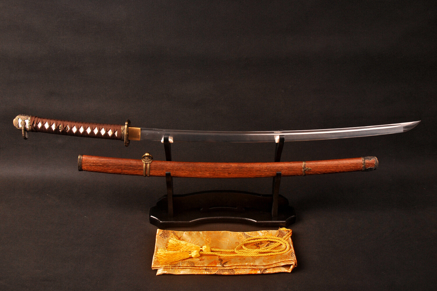 Folded Steel 98 Type Official Military Saber Japanese Gunto Samurai Katana Sword