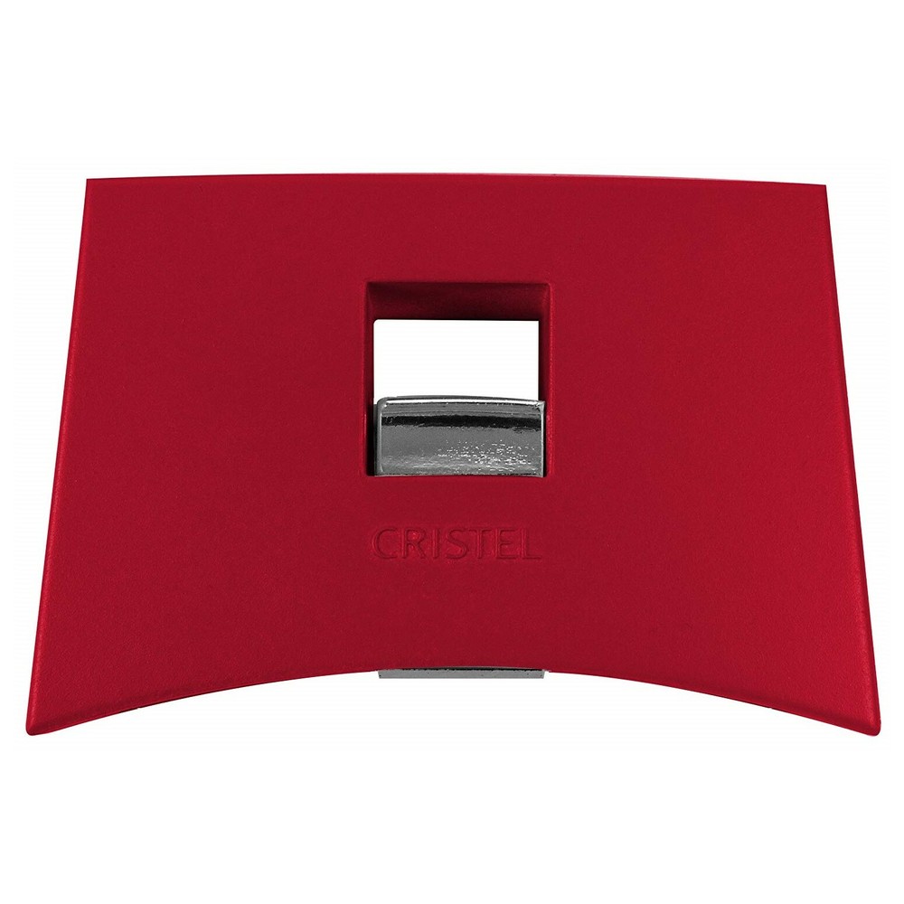 Cristel France Mutine Short Removeable Side Handle - Red Raspberry