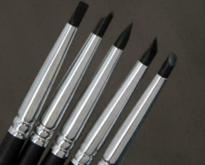 5pcs/sets Silicone Clay Rubber Shaper Pen Modeling Tool Brushes