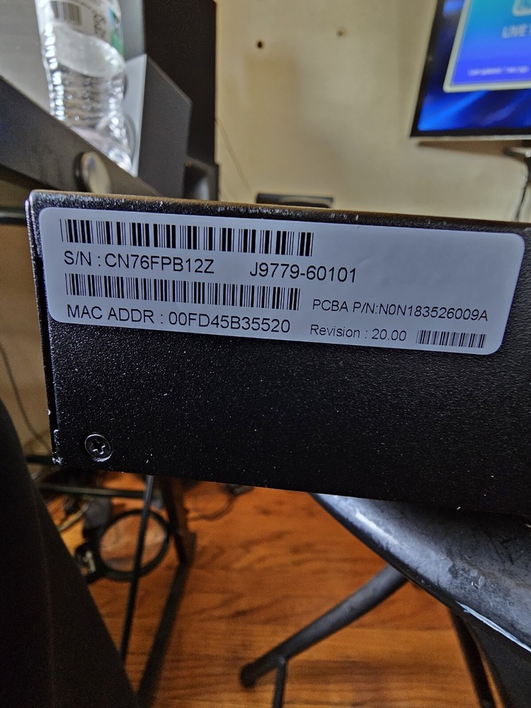 HP Enterprise 2530-24G-PoE+-2SFP+ Rack Mountable Ethernet Switch