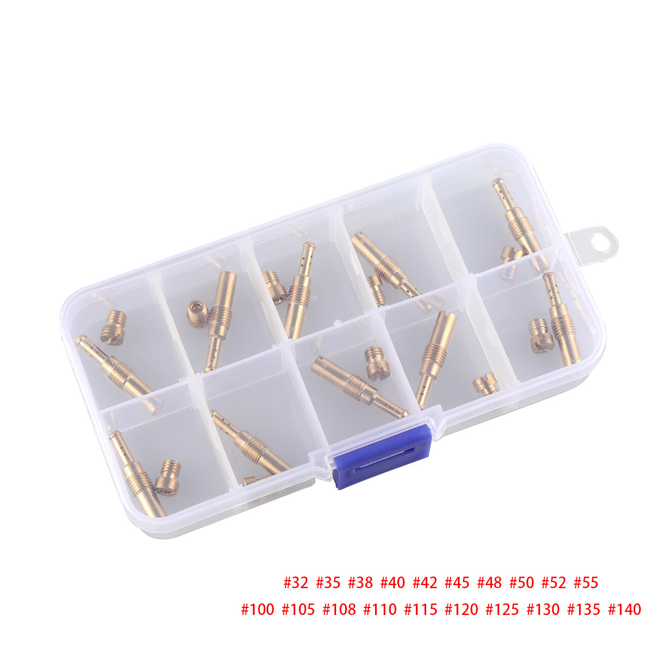 20*Carburetor Slow/Pilot Main Jets for PWK Keihin OKO CVK 32 42 55 100 140 US