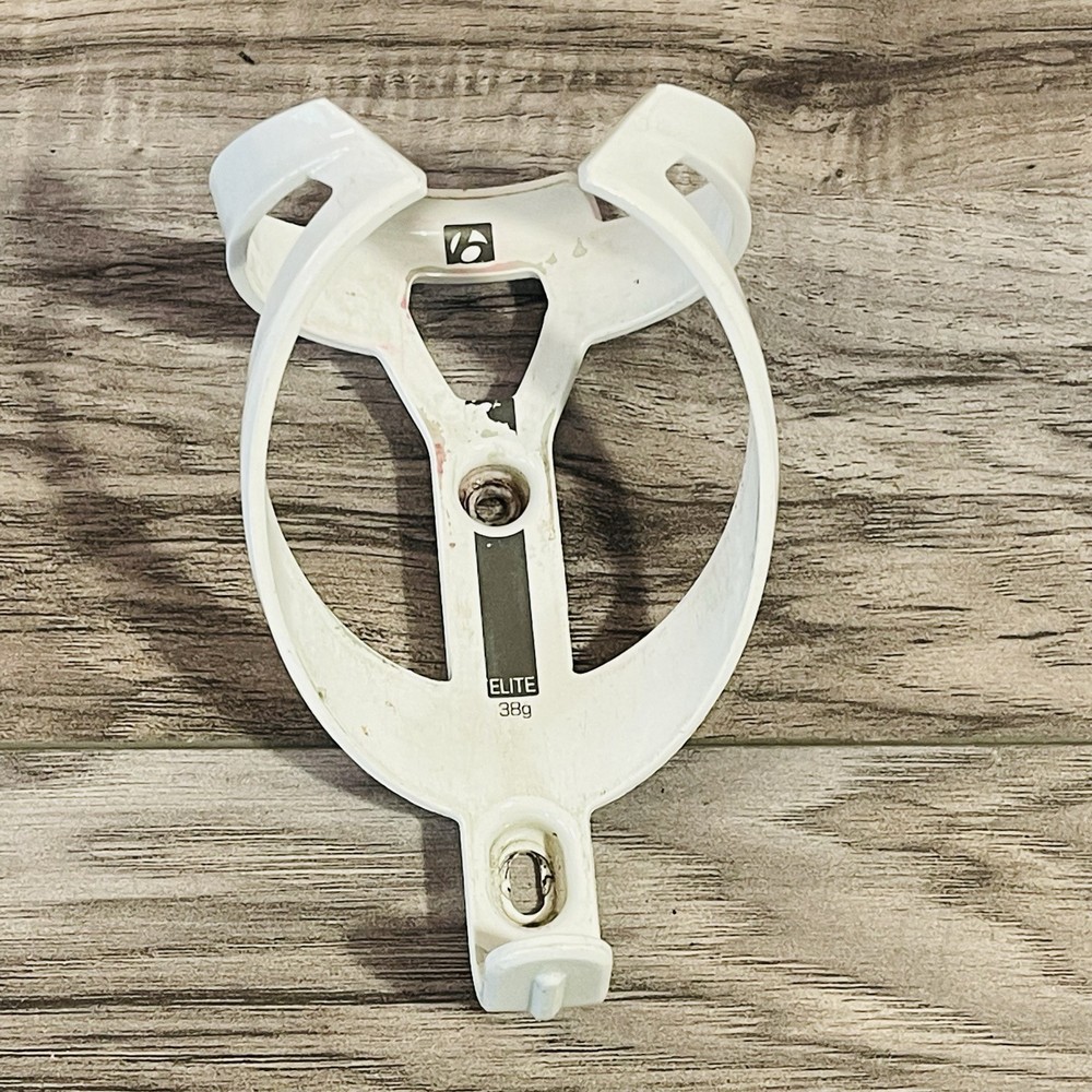 Bontrager Elite Bottle Cage 38g - White