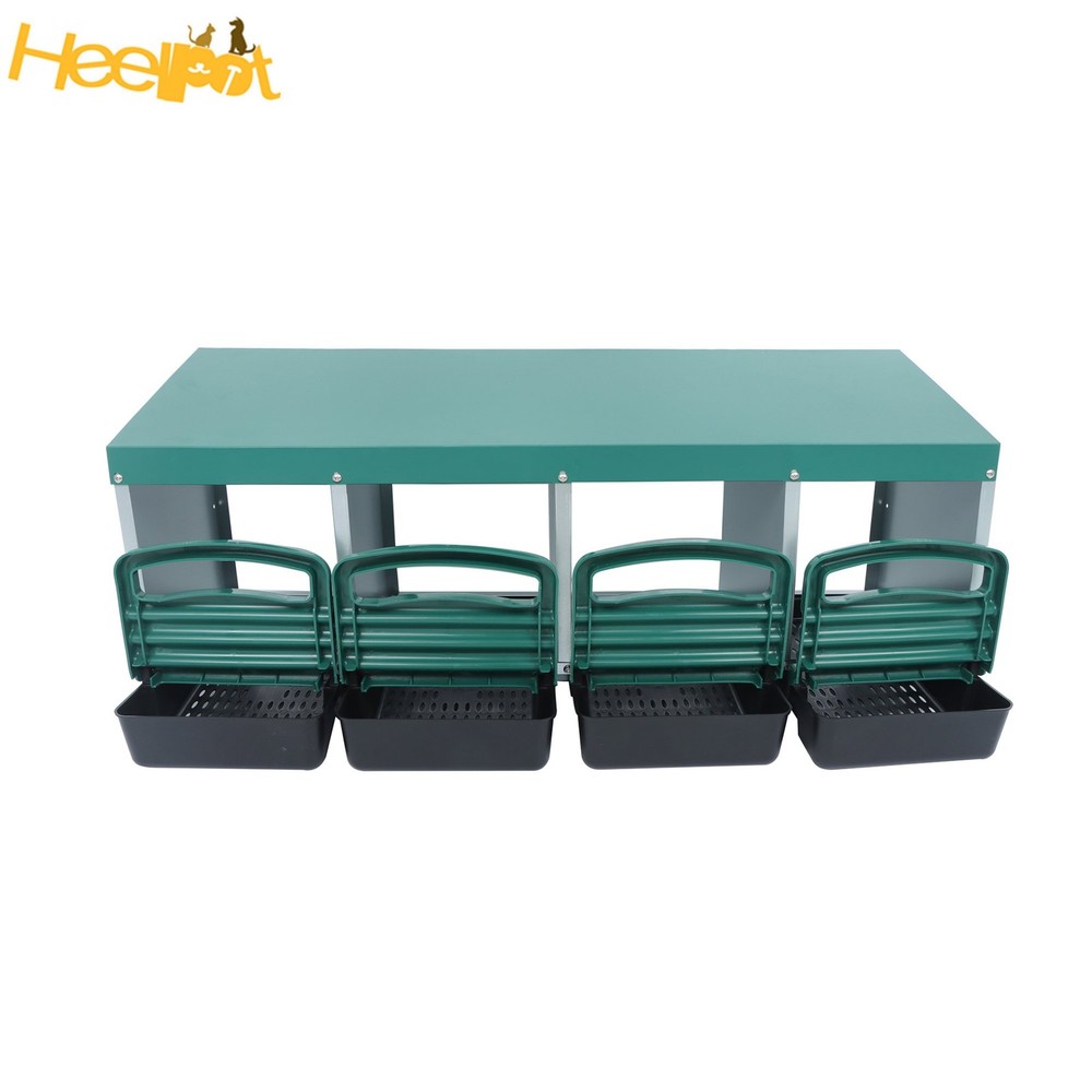 4 Hole Compartments Chickens Egg Laying Box Nesting Box High Quality Materials