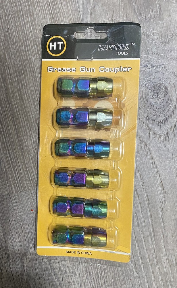 Grease gun coupler- 6 Pack