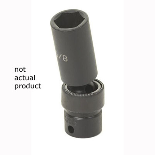 Grey Pneumatic 1015UMD 3/8" Drive x 15mm Deep Universal Socket