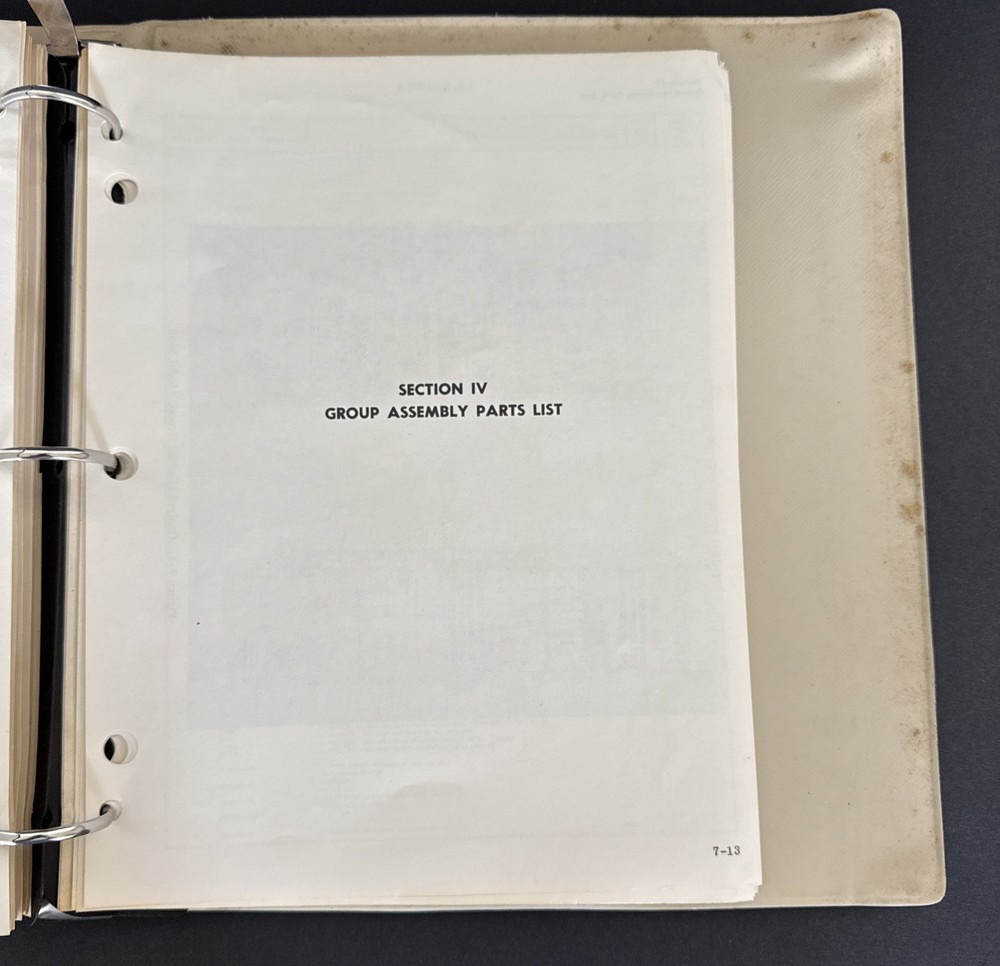 Radiation Inc Technical Manual Engineering Installation Tech Control Center 1961
