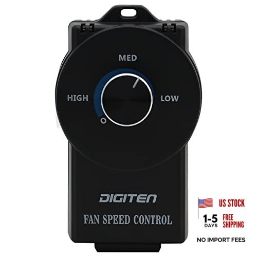 Variable Speed Controller, Fan Speed Controller, Cordless Vent Blower Speed