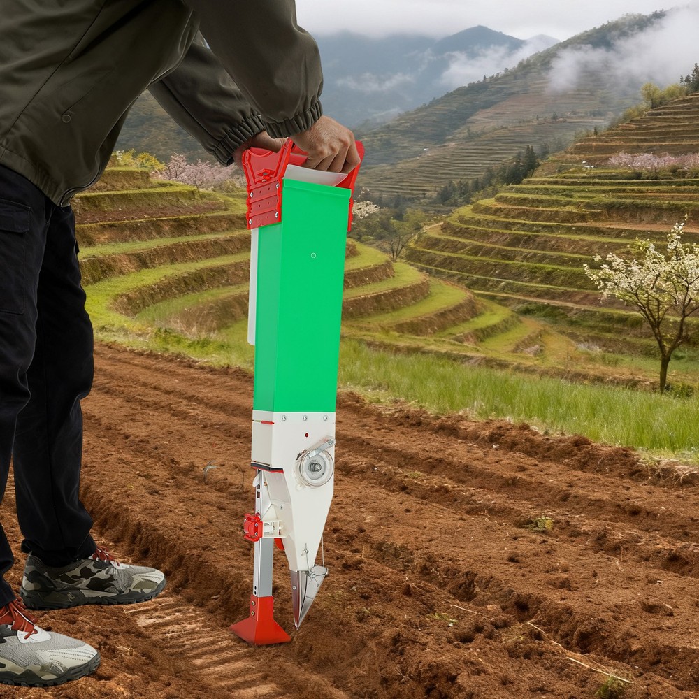 Vegetable Seeder Adjustable Manual Garden Precision Planter Tool Transplanter