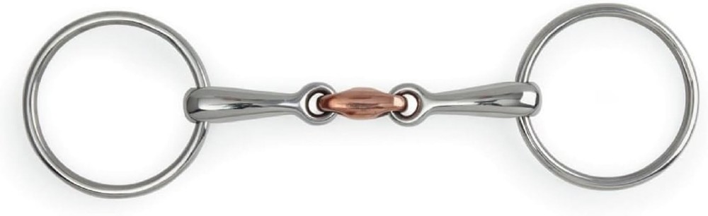 Loose Ring Copper Lozenge Snaffle (5.5")