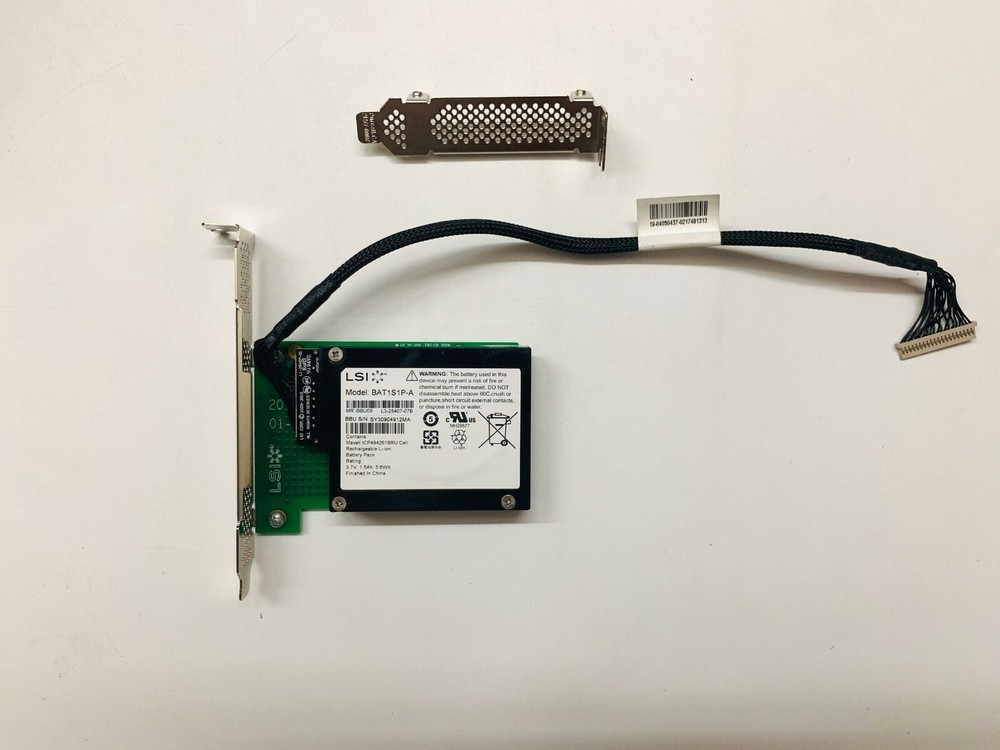 NEW IBBU09 BAT1S1P-A + Cable Cache Battery w/ Bracket