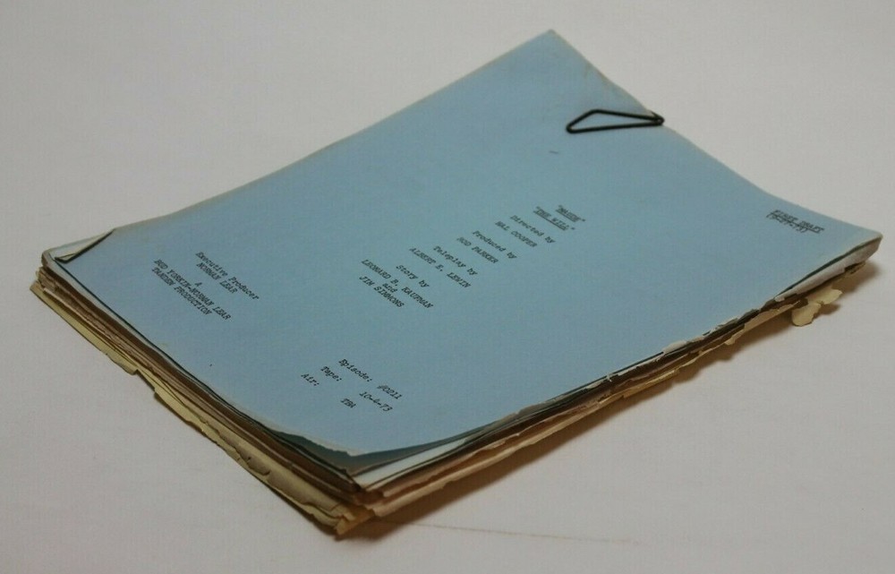 MAUDE / Albert E. Lewin, 1973 TV Script "The Will" argument over writing wills