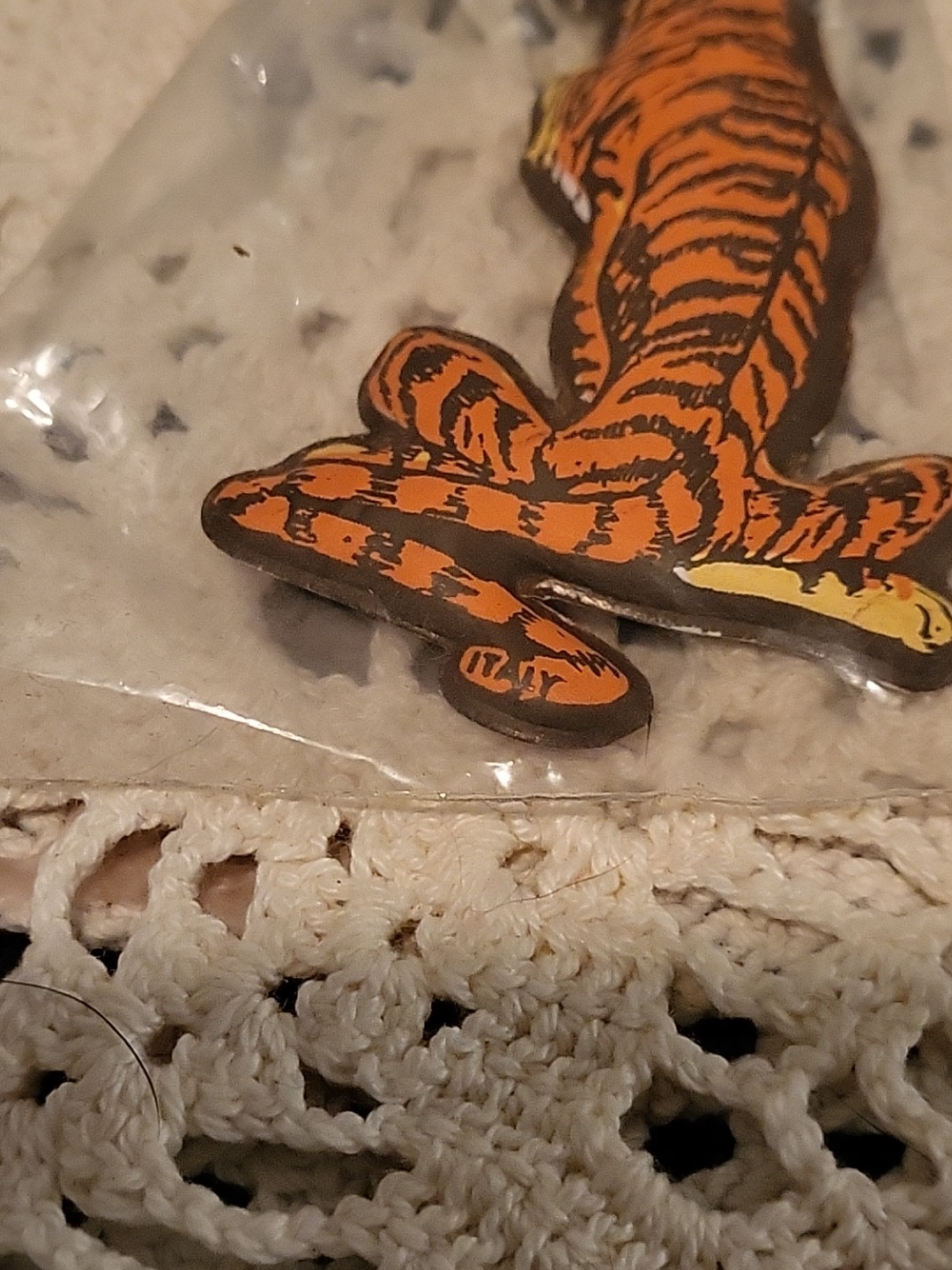 Vtg Esso Exxon Tiger in your Tank Keychains Advertising Sealed New Old Stock