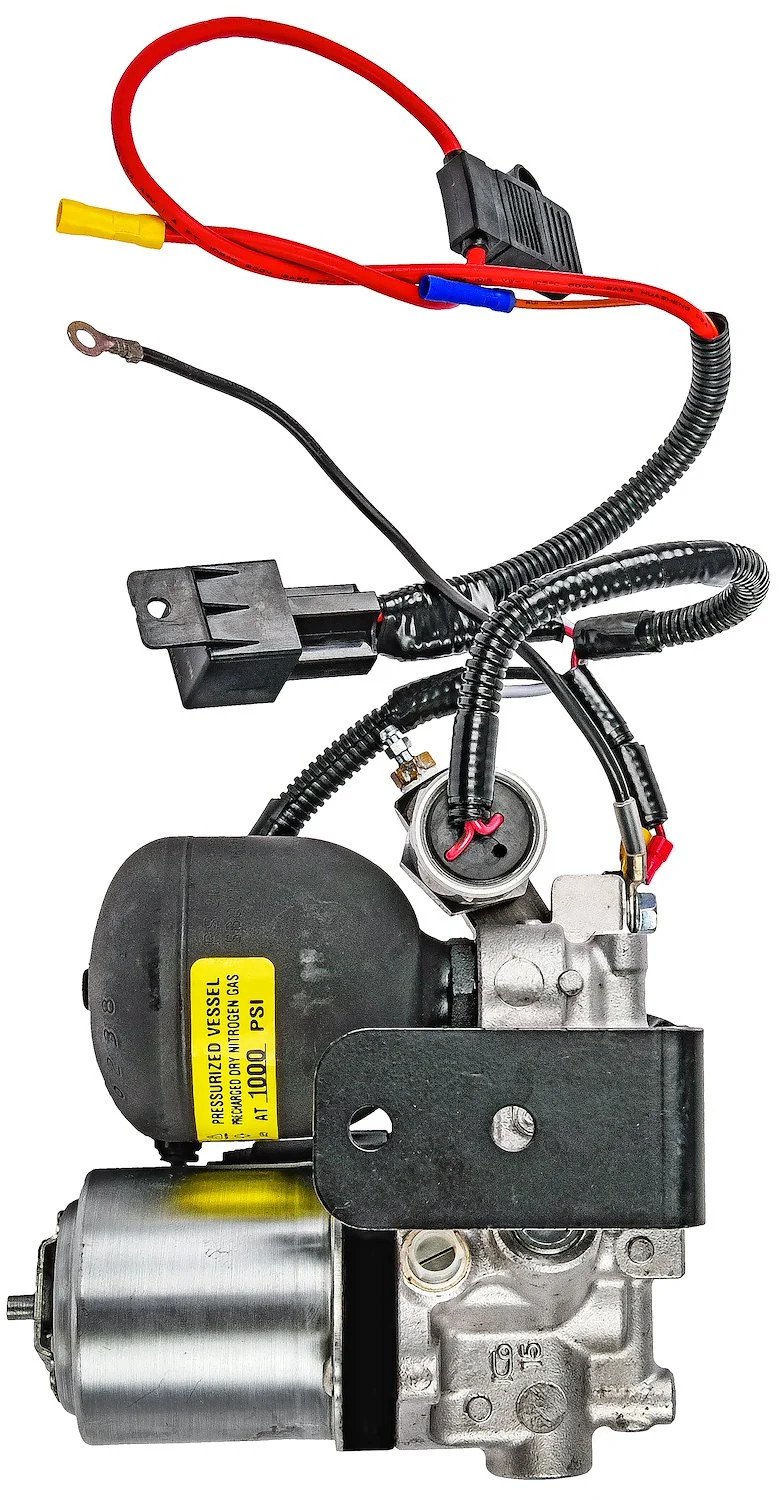 JEGS 631252 Electric Brake Booster and Master Cylinder Combo For Front Disc & Re