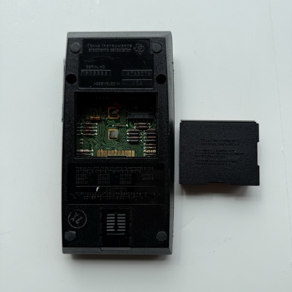 Texas Instruments TI Programmable 59 Calculator & Master Library Module 1 PARTS