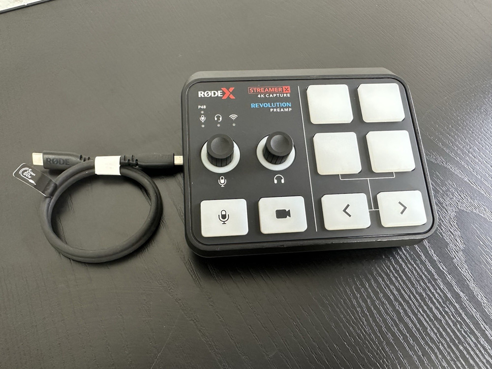 RODE Streamer X Audio Interface Revolutionary Preamp 4K Capture