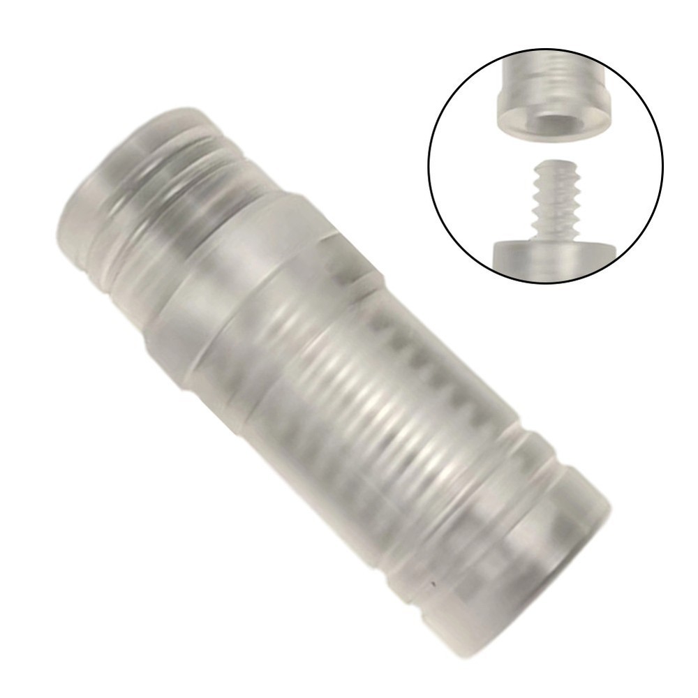 Pool Cue Thread Cap Acrylic Joint Protector 6cm Compatible with 3/8-10