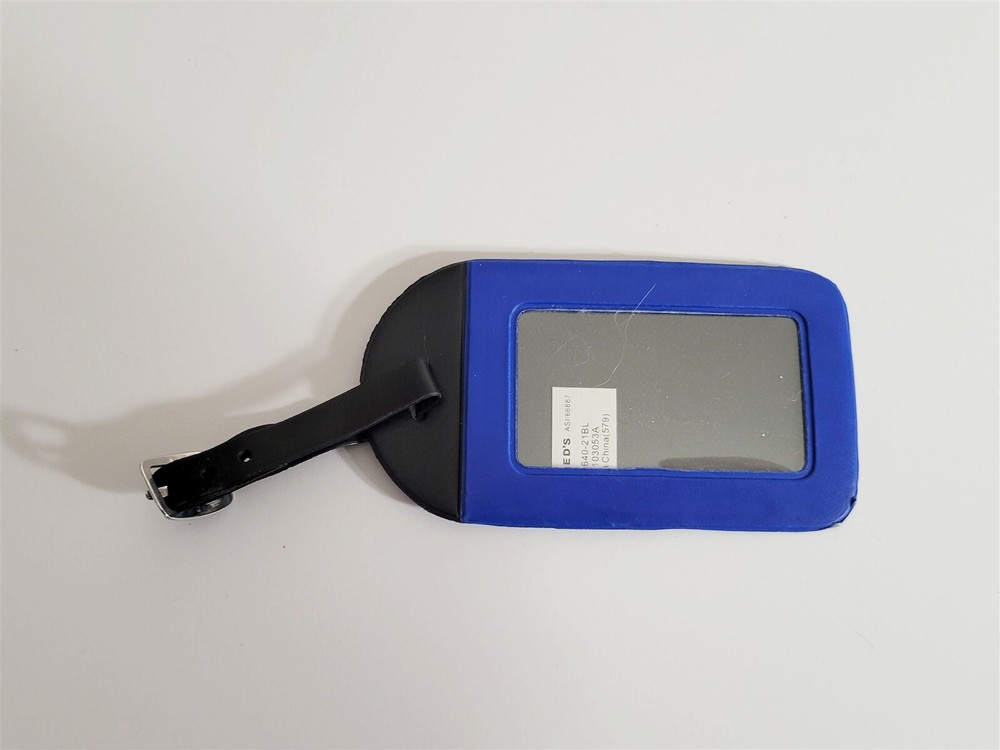 Avionic Instruments Black Luggage Tag Military